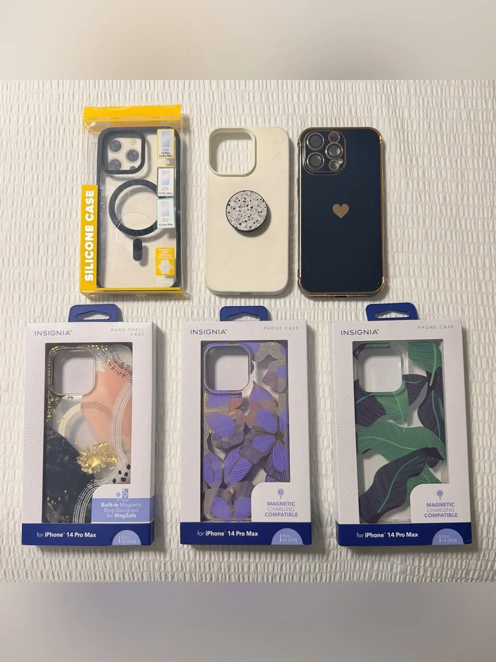 iPhone 14 Pro Max phone cases (lot of 6) Gently Used